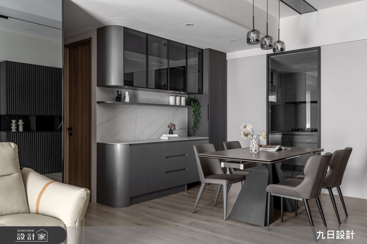 22坪新成屋(5年以下)＿現代風客廳餐廳案例圖片＿九日室內裝修設計＿九日_107之25
