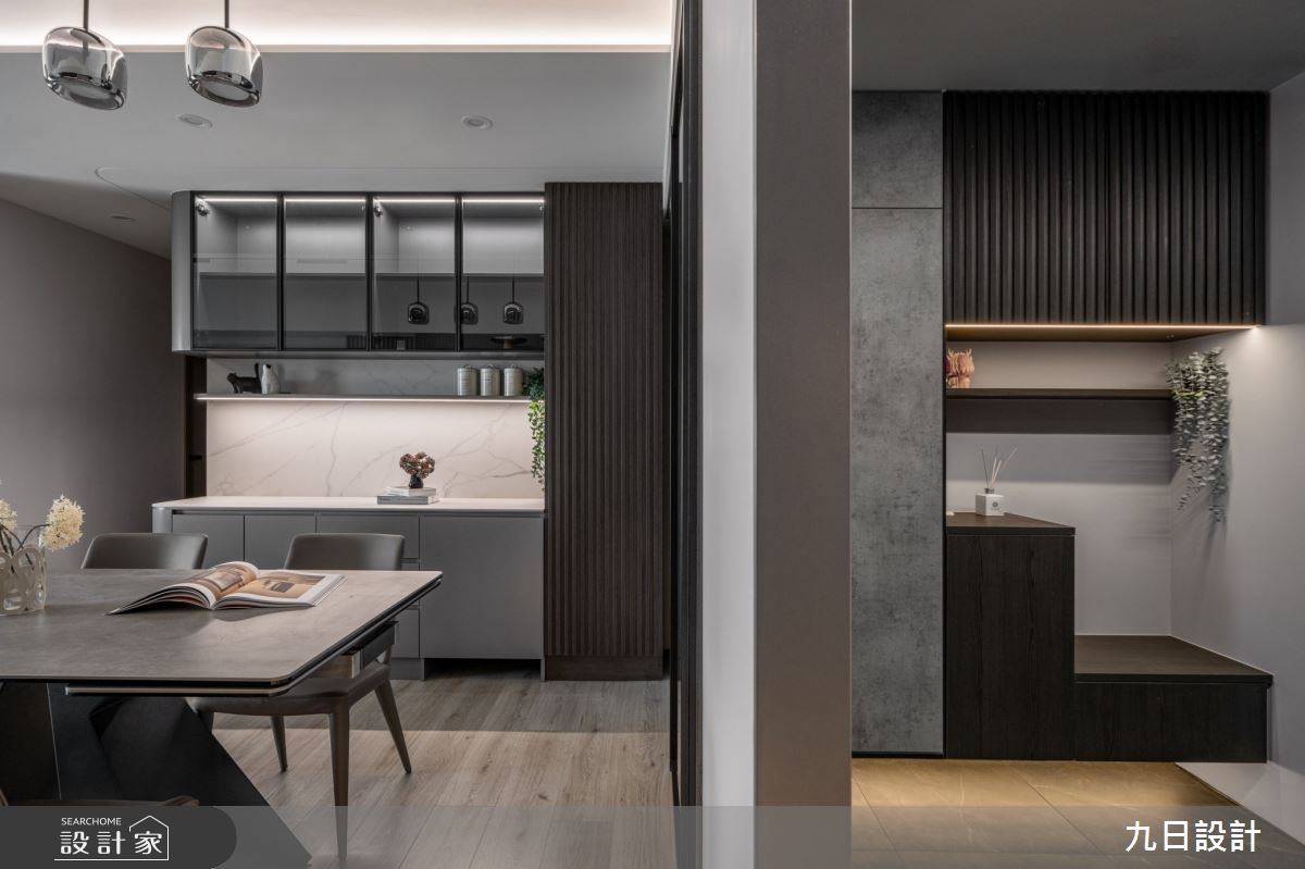 22坪新成屋(5年以下)＿現代風玄關餐廳案例圖片＿九日室內裝修設計＿九日_107之3