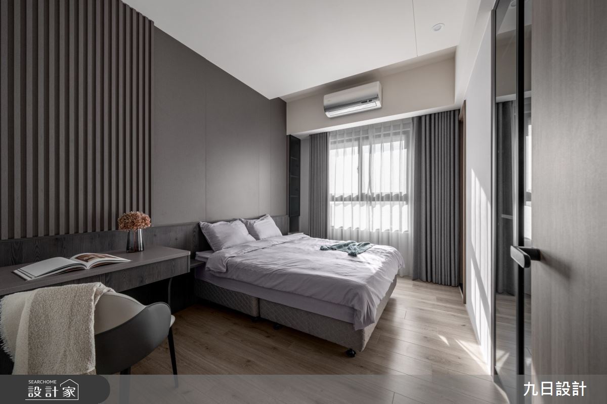 22坪新成屋(5年以下)＿現代風臥室案例圖片＿九日室內裝修設計＿九日_107之30