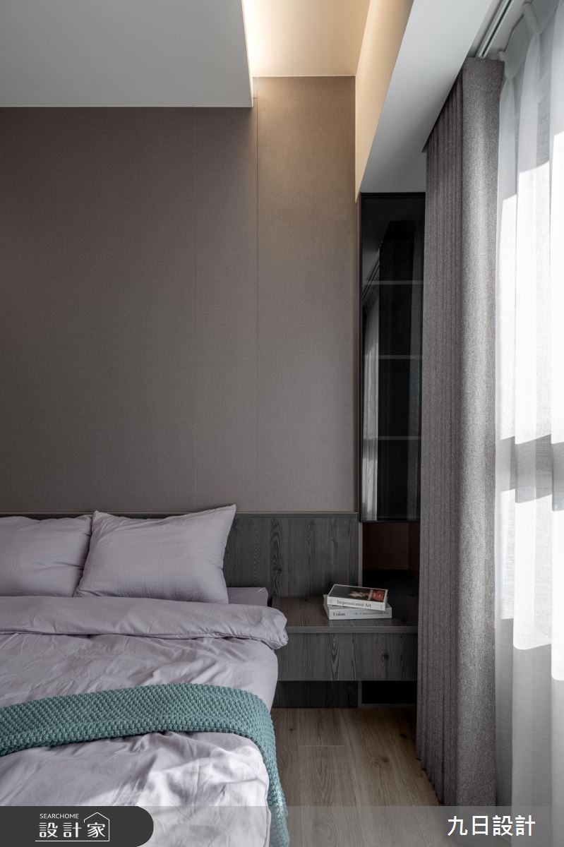 22坪新成屋(5年以下)＿現代風臥室案例圖片＿九日室內裝修設計＿九日_107之32