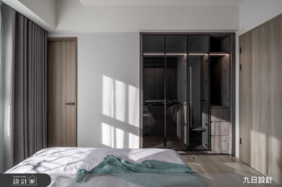 22坪新成屋(5年以下)＿現代風臥室案例圖片＿九日室內裝修設計＿九日_107之33