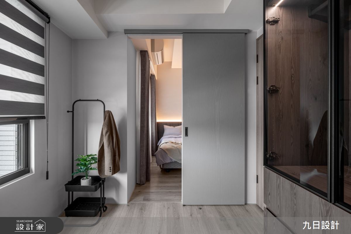 22坪新成屋(5年以下)＿現代風臥室更衣間案例圖片＿九日室內裝修設計＿九日_107之34