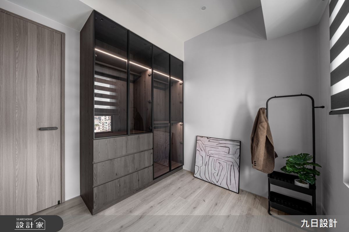 22坪新成屋(5年以下)＿現代風更衣間案例圖片＿九日室內裝修設計＿九日_107之35