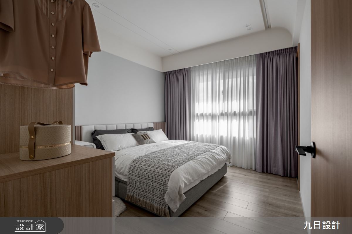 22坪新成屋(5年以下)＿現代風臥室案例圖片＿九日室內裝修設計＿九日_108之27