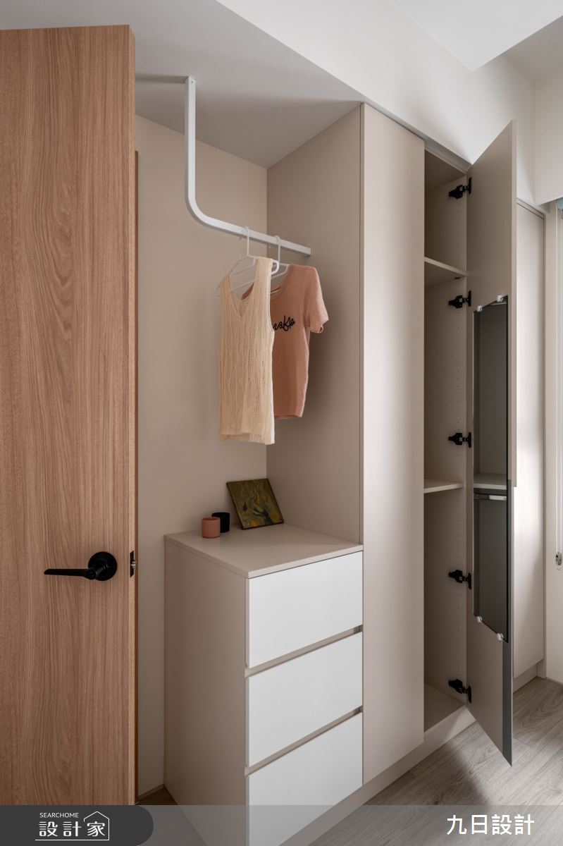 22坪新成屋(5年以下)＿現代風臥室案例圖片＿九日室內裝修設計＿九日_108之35