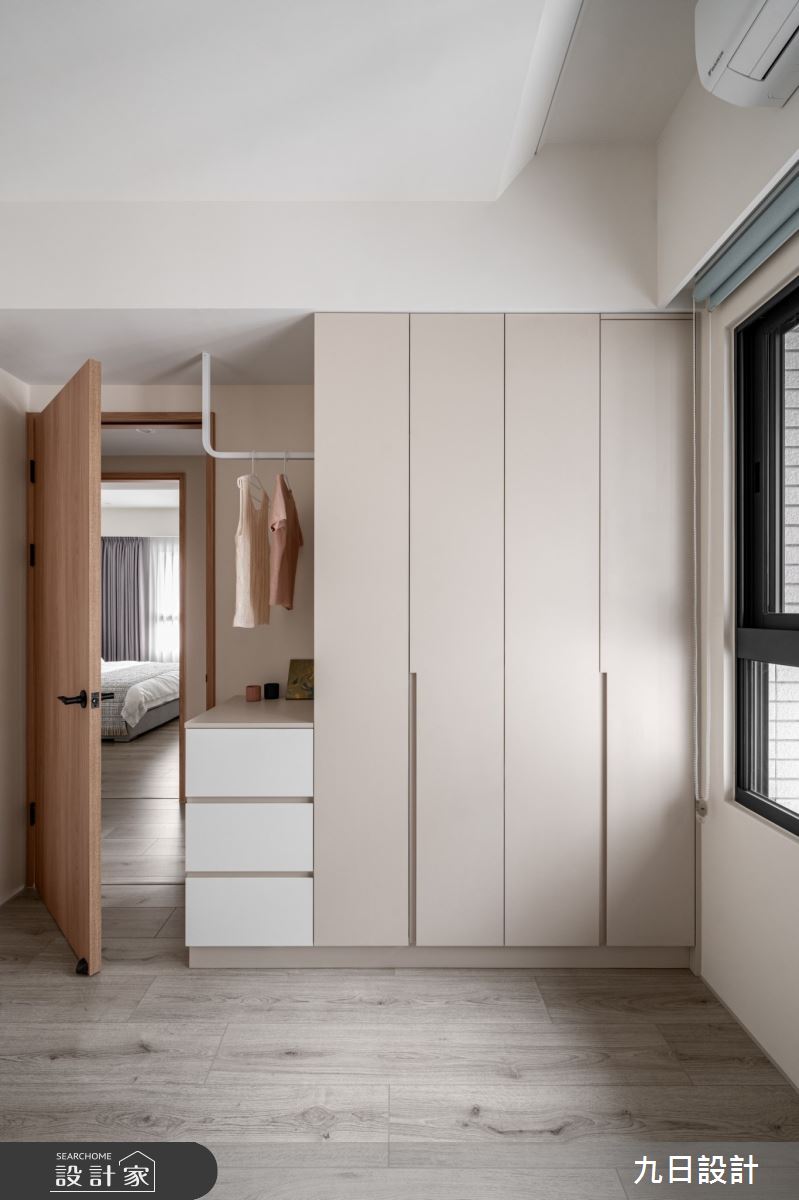 22坪新成屋(5年以下)＿現代風臥室案例圖片＿九日室內裝修設計＿九日_108之34