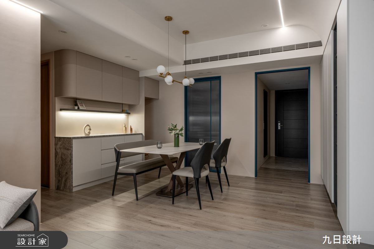 22坪新成屋(5年以下)＿現代風餐廳案例圖片＿九日室內裝修設計＿九日_108之22