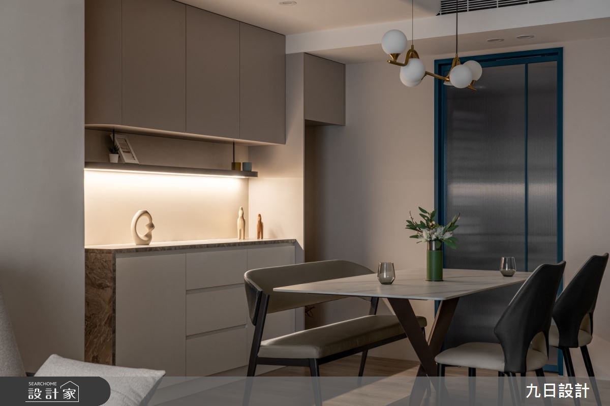 22坪新成屋(5年以下)＿現代風餐廳案例圖片＿九日室內裝修設計＿九日_108之23
