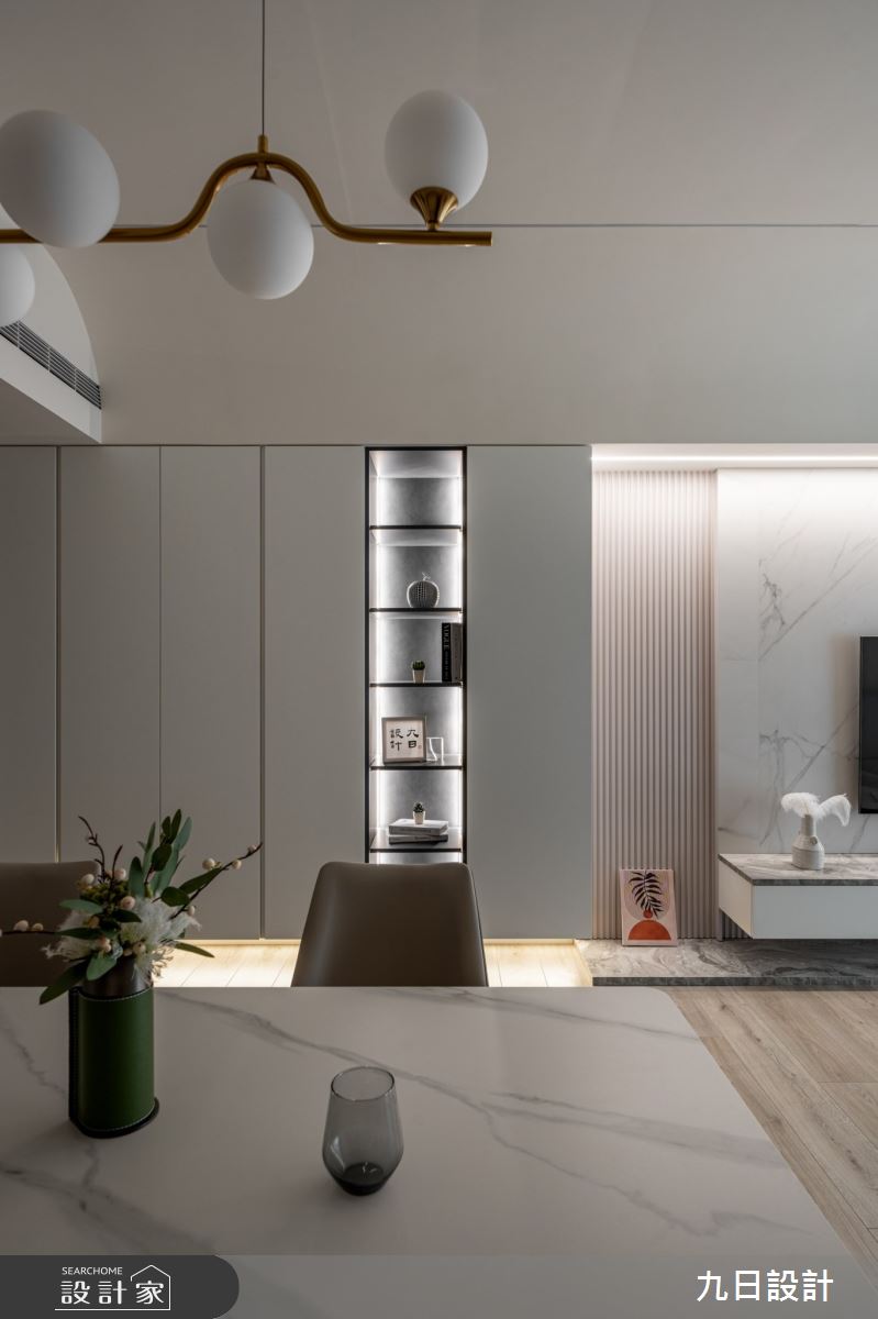 22坪新成屋(5年以下)＿現代風餐廳案例圖片＿九日室內裝修設計＿九日_108之12