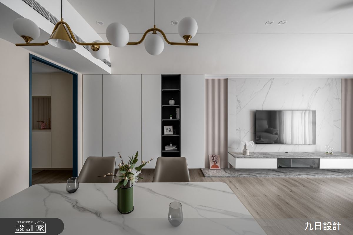 22坪新成屋(5年以下)＿現代風客廳餐廳案例圖片＿九日室內裝修設計＿九日_108之10