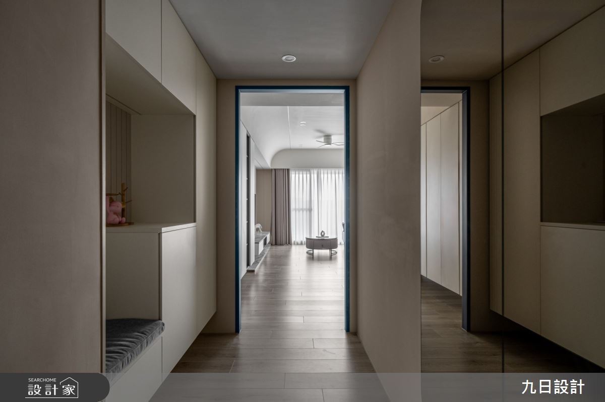 22坪新成屋(5年以下)＿現代風玄關案例圖片＿九日室內裝修設計＿九日_108之1