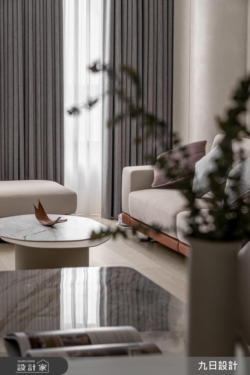 35坪新成屋(5年以下)＿混搭風客廳案例圖片＿九日室內裝修設計＿九日_109之27
