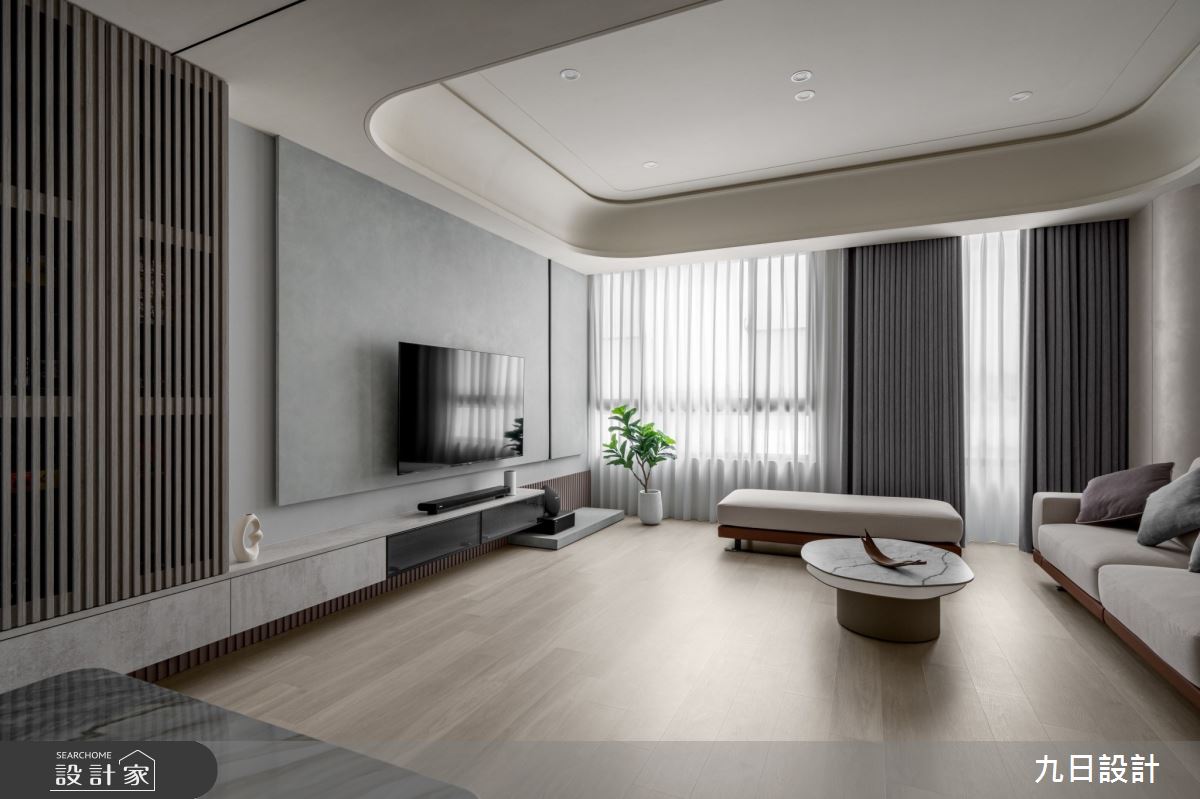 35坪新成屋(5年以下)＿混搭風客廳案例圖片＿九日室內裝修設計＿九日_109之8