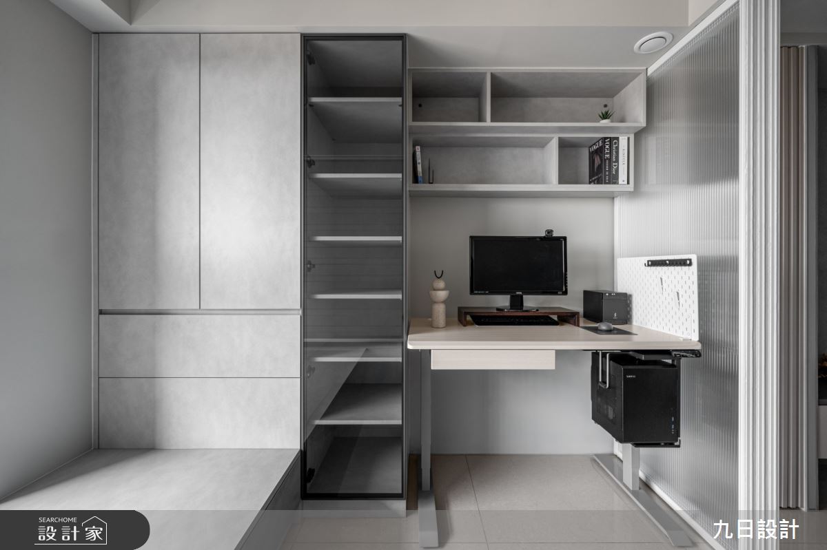 23坪新成屋(5年以下)＿現代風書房臥榻案例圖片＿九日室內裝修設計＿九日_110之16