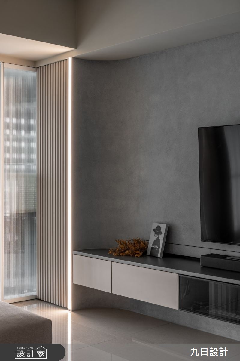 23坪新成屋(5年以下)＿現代風客廳案例圖片＿九日室內裝修設計＿九日_110之22