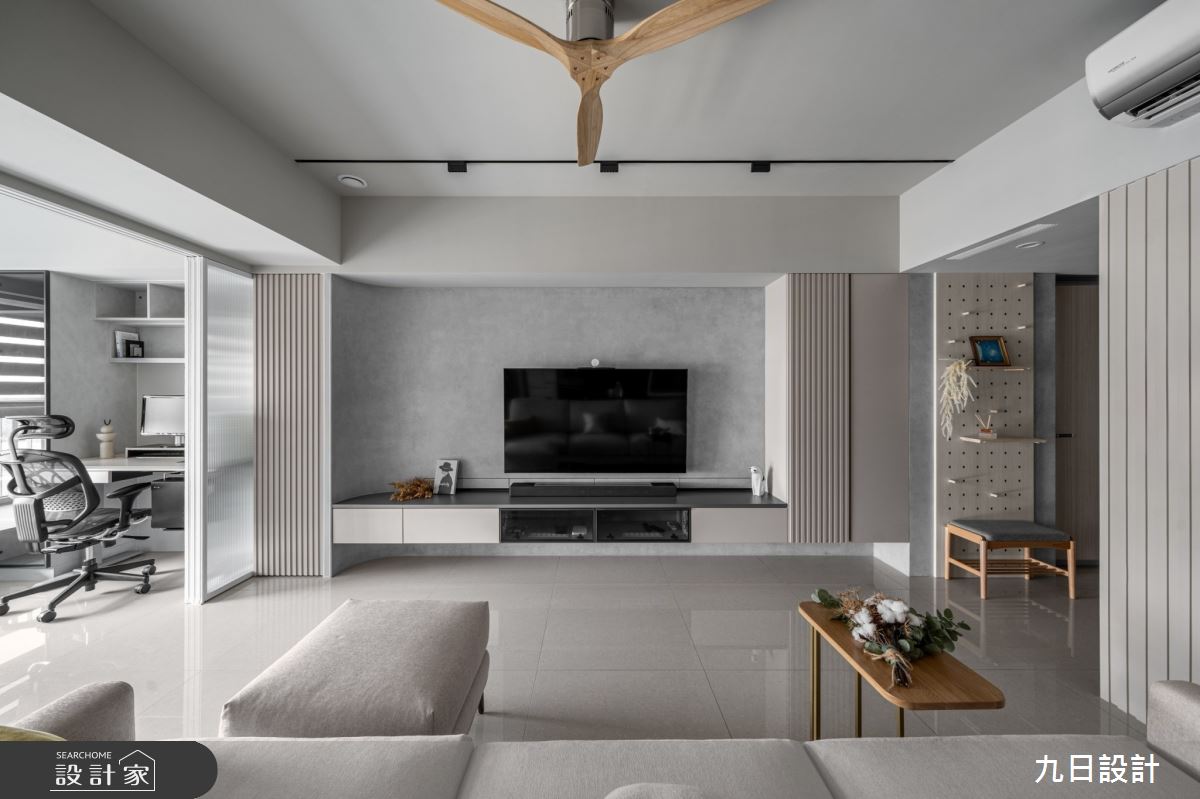 23坪新成屋(5年以下)＿現代風客廳案例圖片＿九日室內裝修設計＿九日_110之17