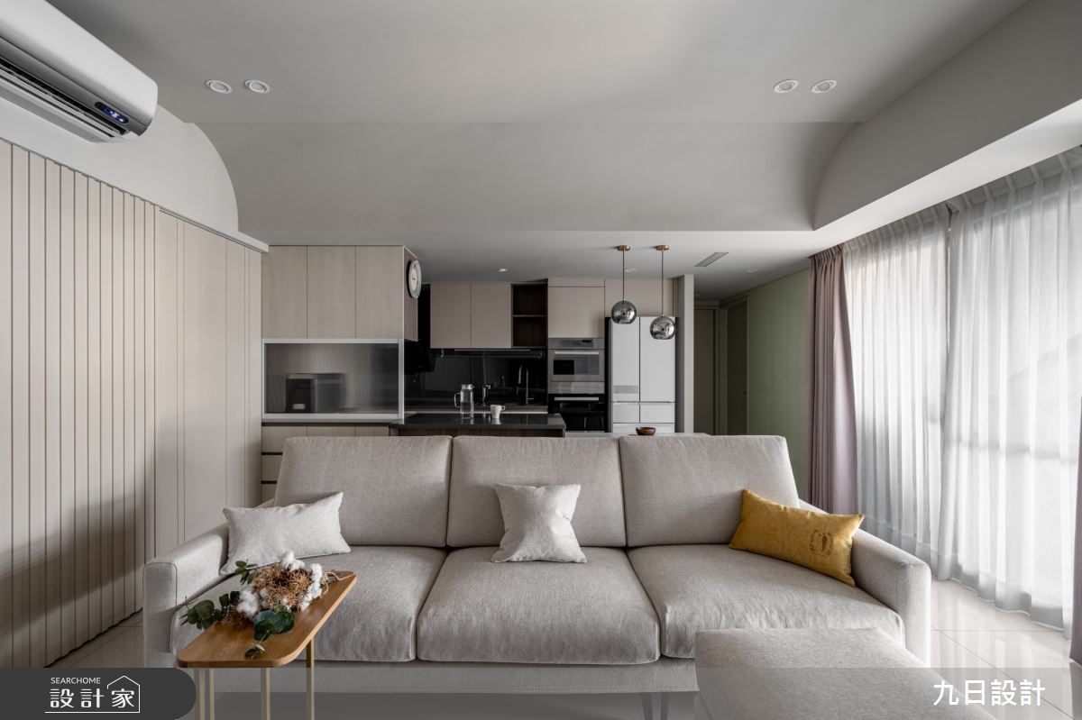23坪新成屋(5年以下)＿現代風客廳案例圖片＿九日室內裝修設計＿九日_110之12