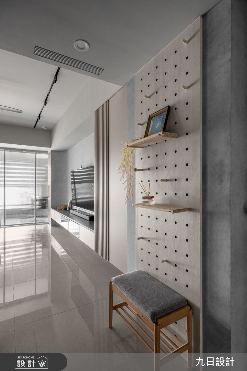 23坪新成屋(5年以下)＿現代風客廳案例圖片＿九日室內裝修設計＿九日_110之4