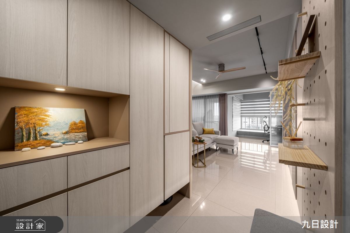 23坪新成屋(5年以下)＿現代風玄關案例圖片＿九日室內裝修設計＿九日_110之1