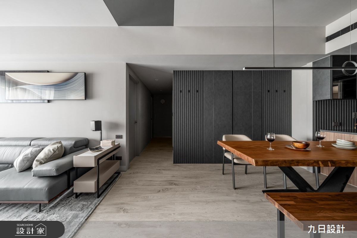 29坪新成屋(5年以下)＿現代風客廳餐廳案例圖片＿九日室內裝修設計＿九日_111之9