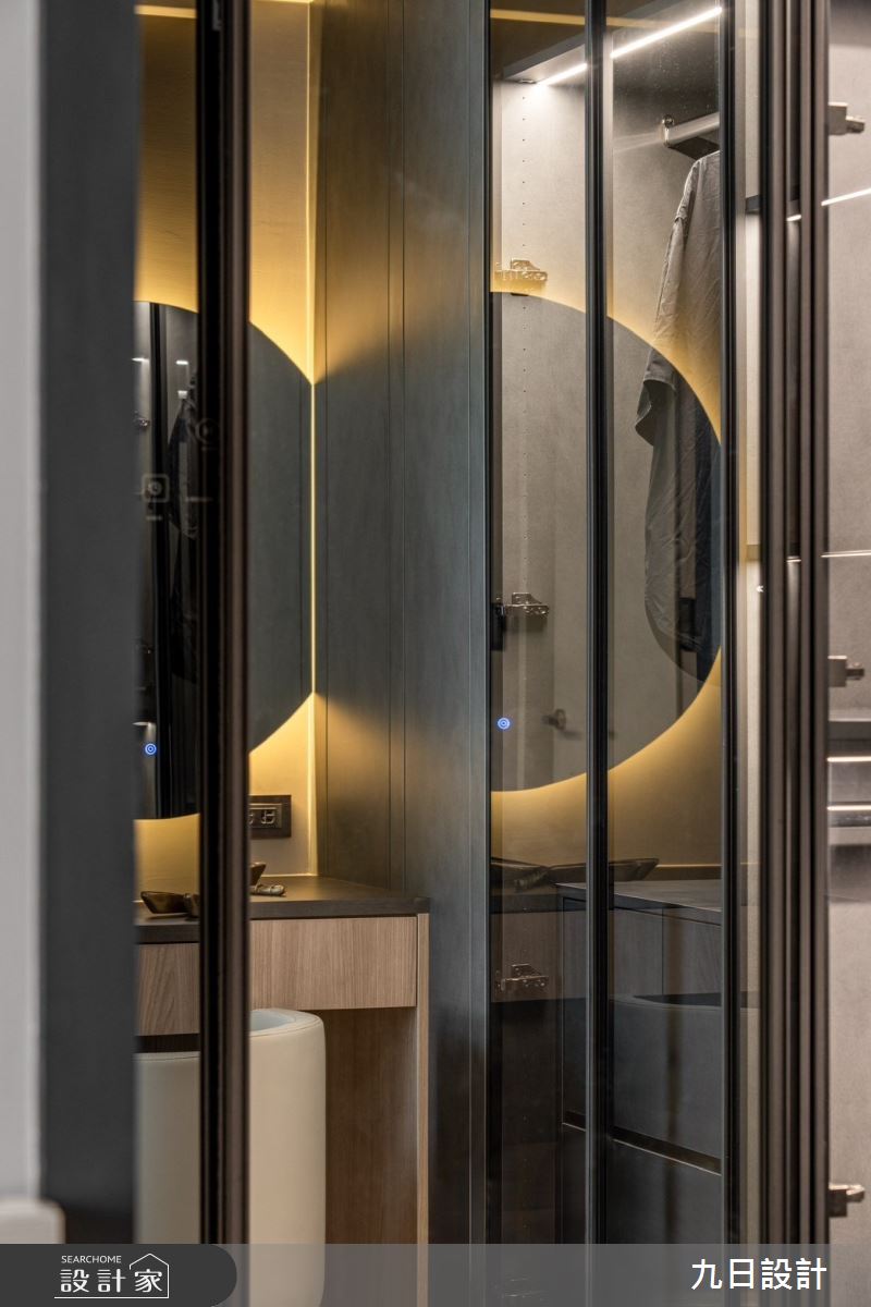 29坪新成屋(5年以下)＿現代風更衣間案例圖片＿九日室內裝修設計＿九日_111之37