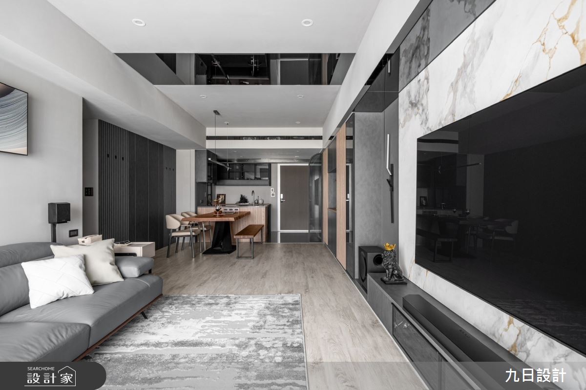 29坪新成屋(5年以下)＿現代風客廳餐廳案例圖片＿九日室內裝修設計＿九日_111之21