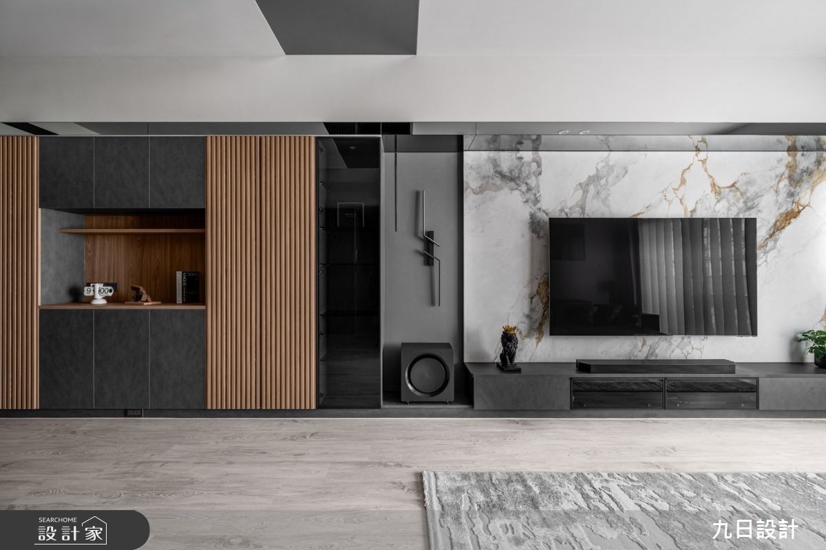 29坪新成屋(5年以下)＿現代風客廳案例圖片＿九日室內裝修設計＿九日_111之26