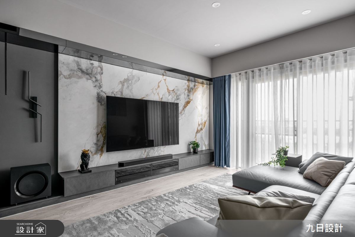 29坪新成屋(5年以下)＿現代風客廳案例圖片＿九日室內裝修設計＿九日_111之6