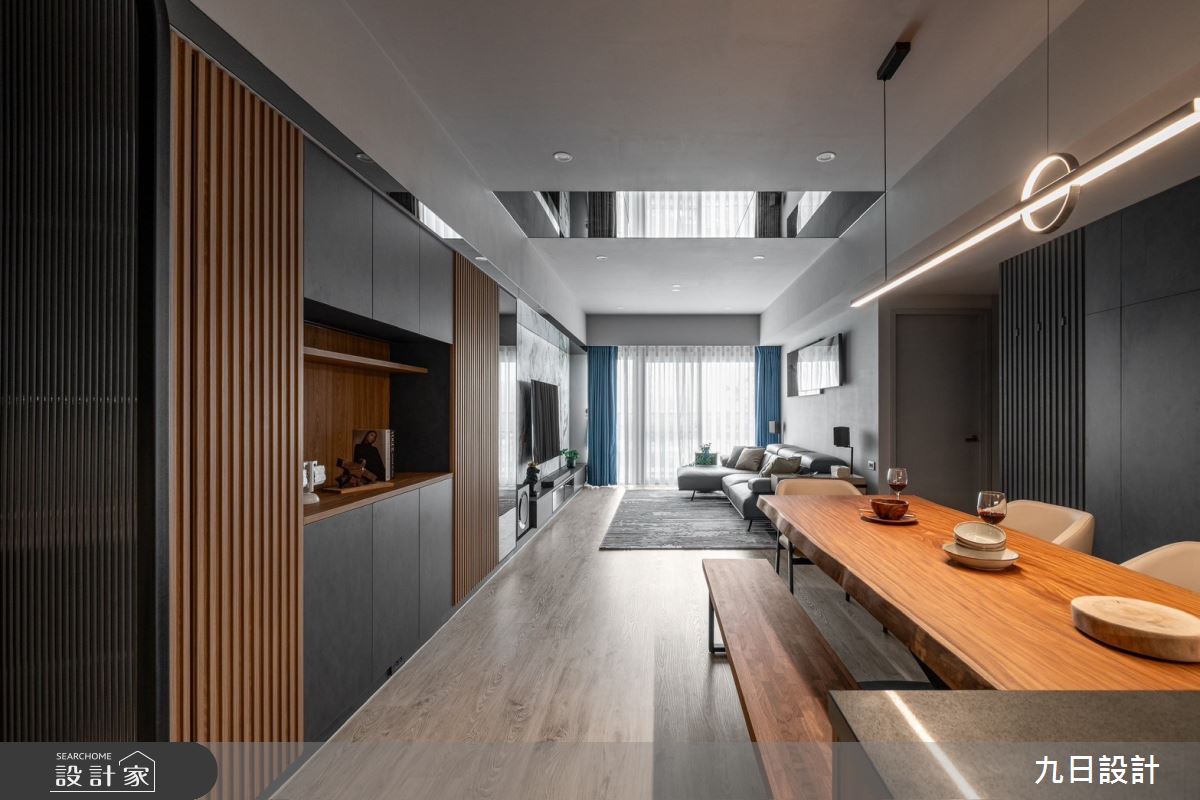 29坪新成屋(5年以下)＿現代風客廳餐廳案例圖片＿九日室內裝修設計＿九日_111之4