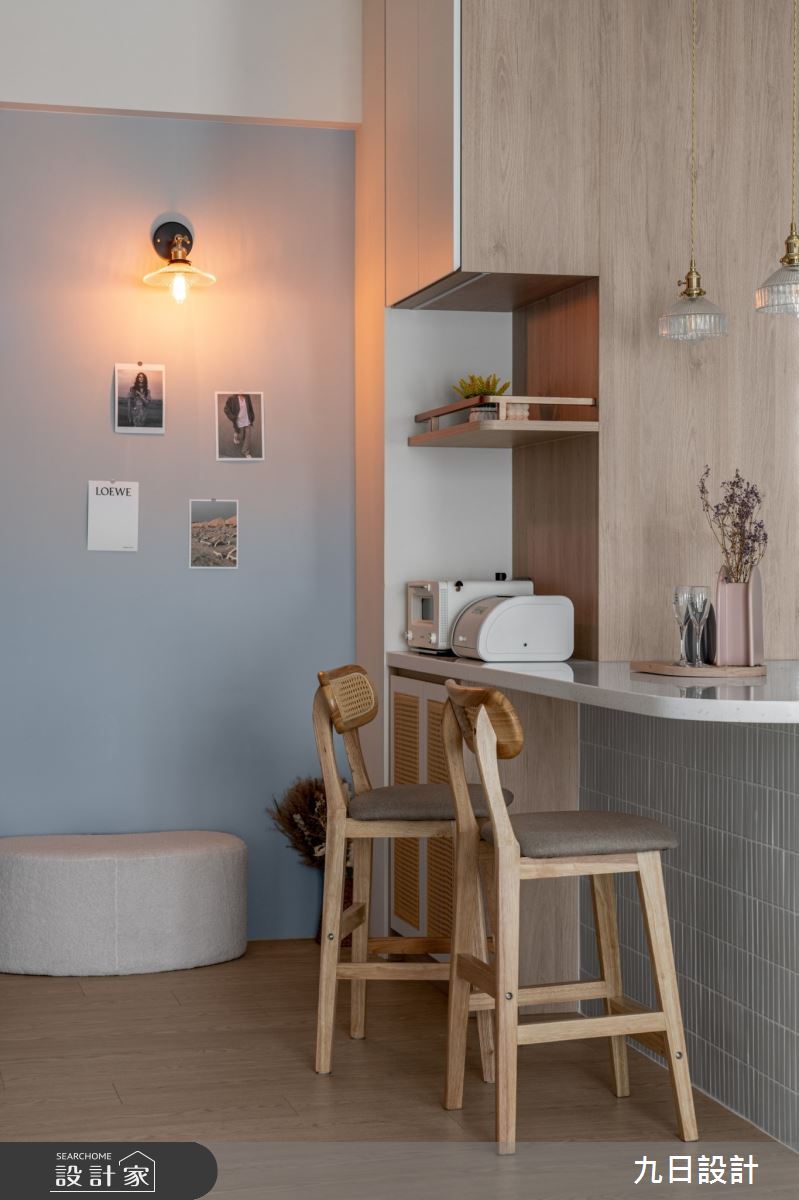 25坪新成屋(5年以下)＿日式侘寂風吧檯案例圖片＿九日室內裝修設計＿九日_112之12