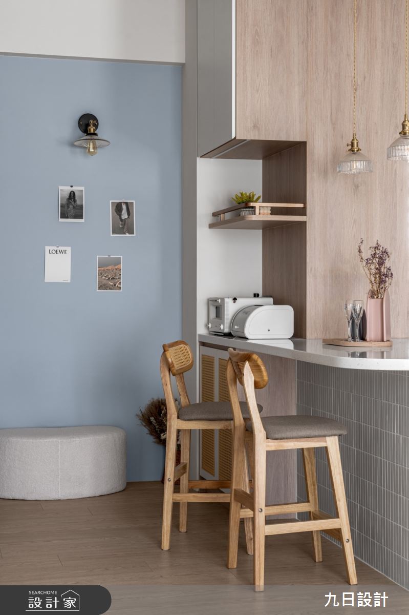 25坪新成屋(5年以下)＿日式侘寂風吧檯案例圖片＿九日室內裝修設計＿九日_112之11