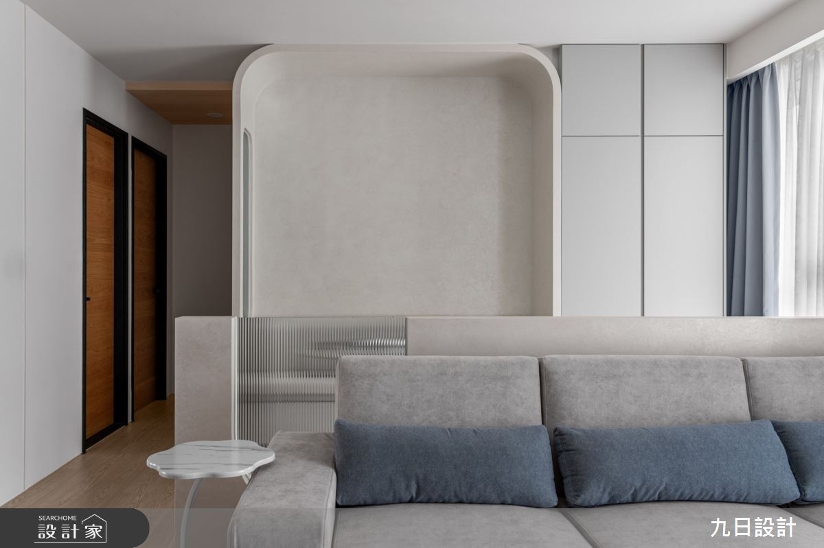 25坪新成屋(5年以下)＿日式侘寂風客廳書房案例圖片＿九日室內裝修設計＿九日_112之29