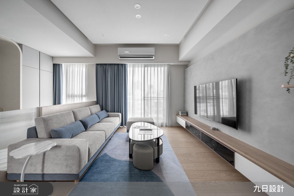 25坪新成屋(5年以下)＿日式侘寂風客廳案例圖片＿九日室內裝修設計＿九日_112之17