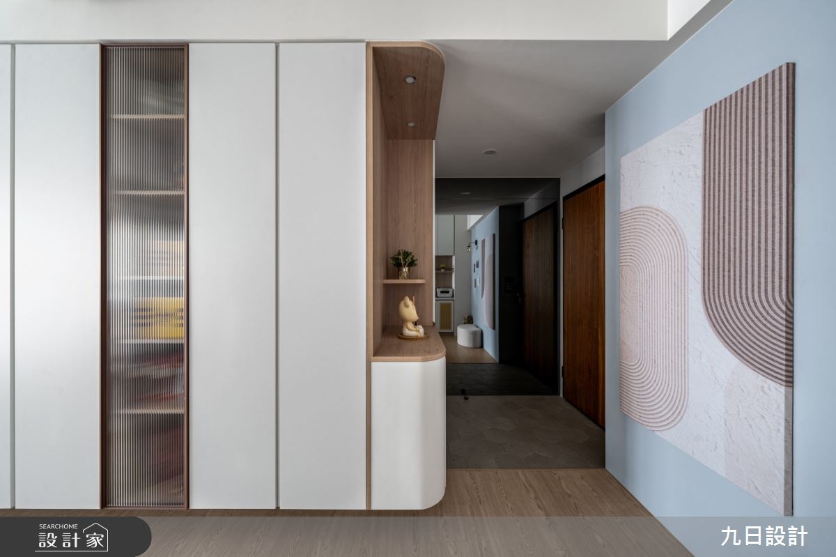 25坪新成屋(5年以下)＿日式侘寂風玄關案例圖片＿九日室內裝修設計＿九日_112之5