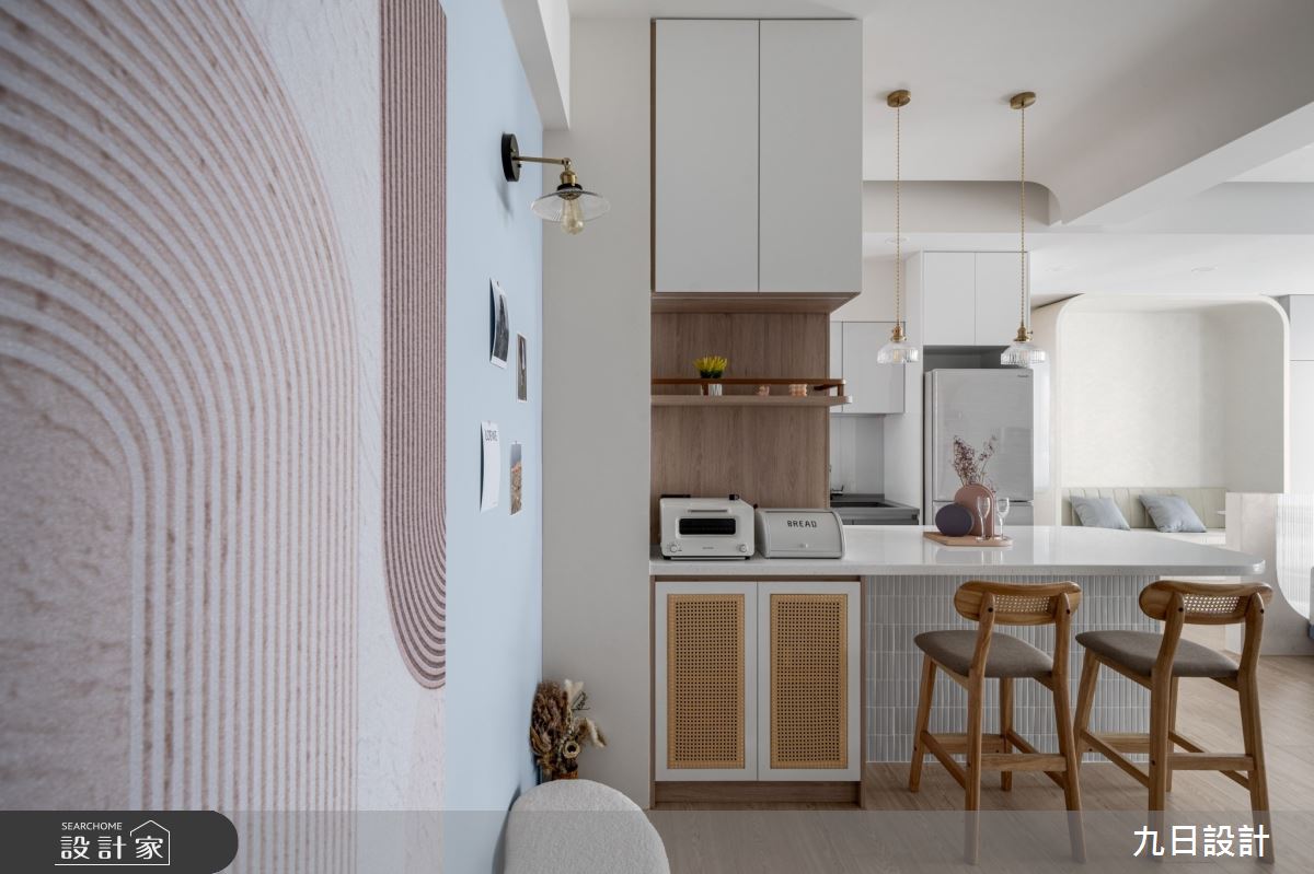 25坪新成屋(5年以下)＿日式侘寂風吧檯案例圖片＿九日室內裝修設計＿九日_112之6