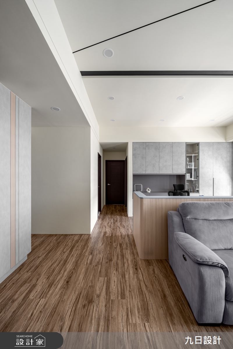 18坪新成屋(5年以下)＿現代簡約風走廊案例圖片＿九日室內裝修設計＿九日_114之9