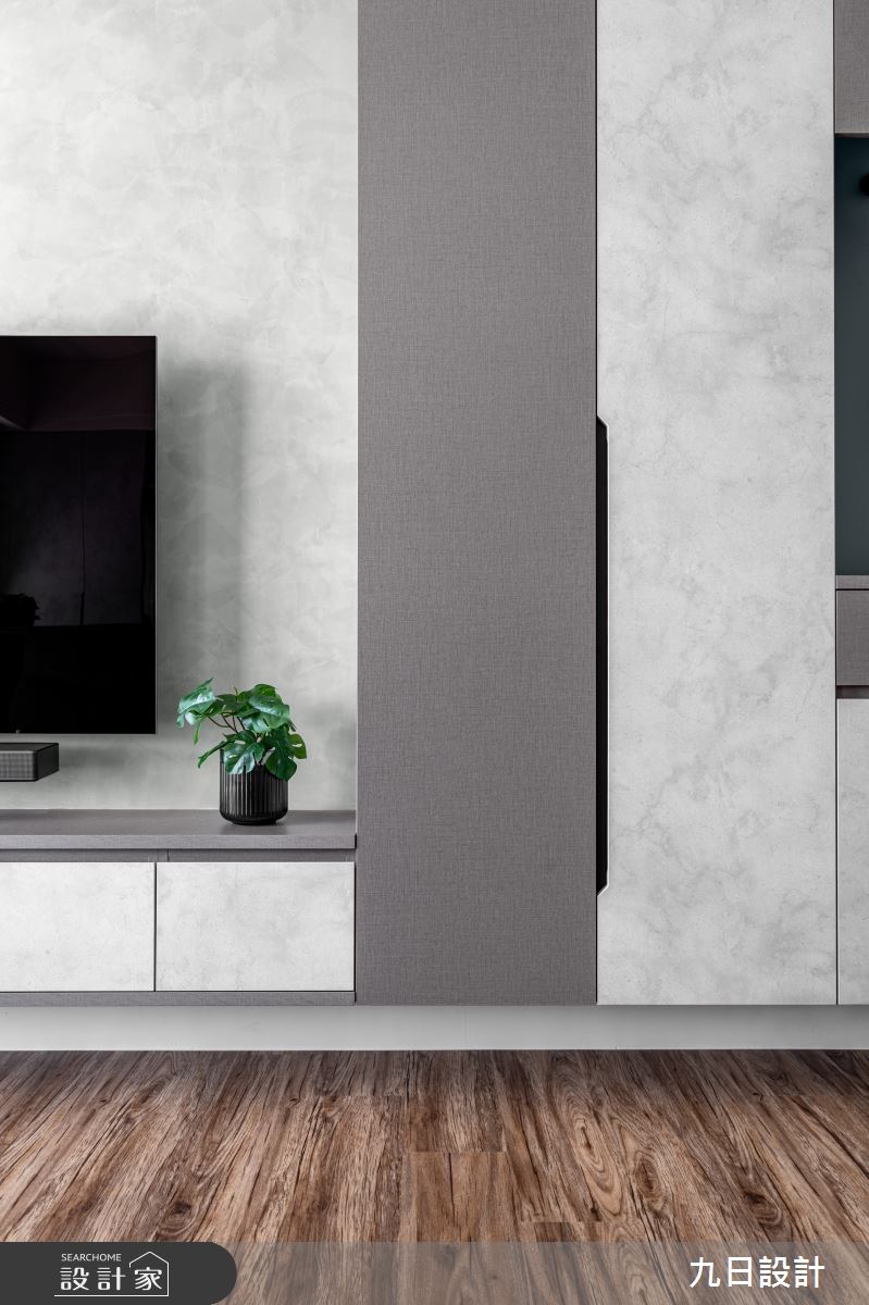 18坪新成屋(5年以下)＿現代簡約風客廳案例圖片＿九日室內裝修設計＿九日_114之14