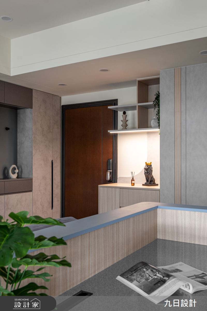 18坪新成屋(5年以下)＿現代簡約風玄關案例圖片＿九日室內裝修設計＿九日_114之24