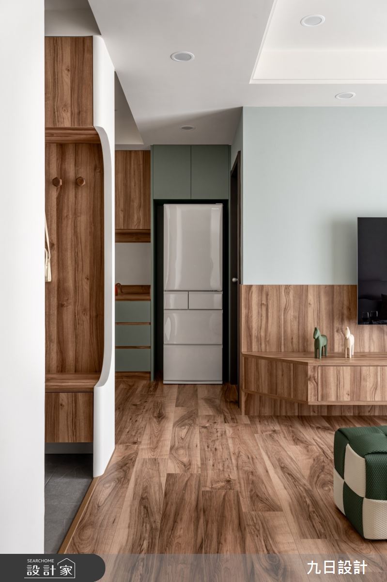 18坪新成屋(5年以下)＿鄉村北歐風走廊案例圖片＿九日室內裝修設計＿九日_115之23