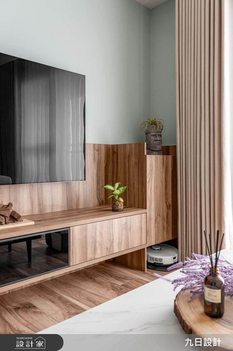 18坪新成屋(5年以下)＿鄉村北歐風客廳案例圖片＿九日室內裝修設計＿九日_115之22