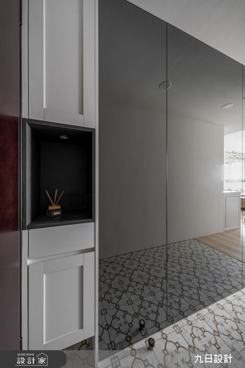20坪新成屋(5年以下)＿美式混搭風玄關案例圖片＿九日室內裝修設計＿九日_116之2