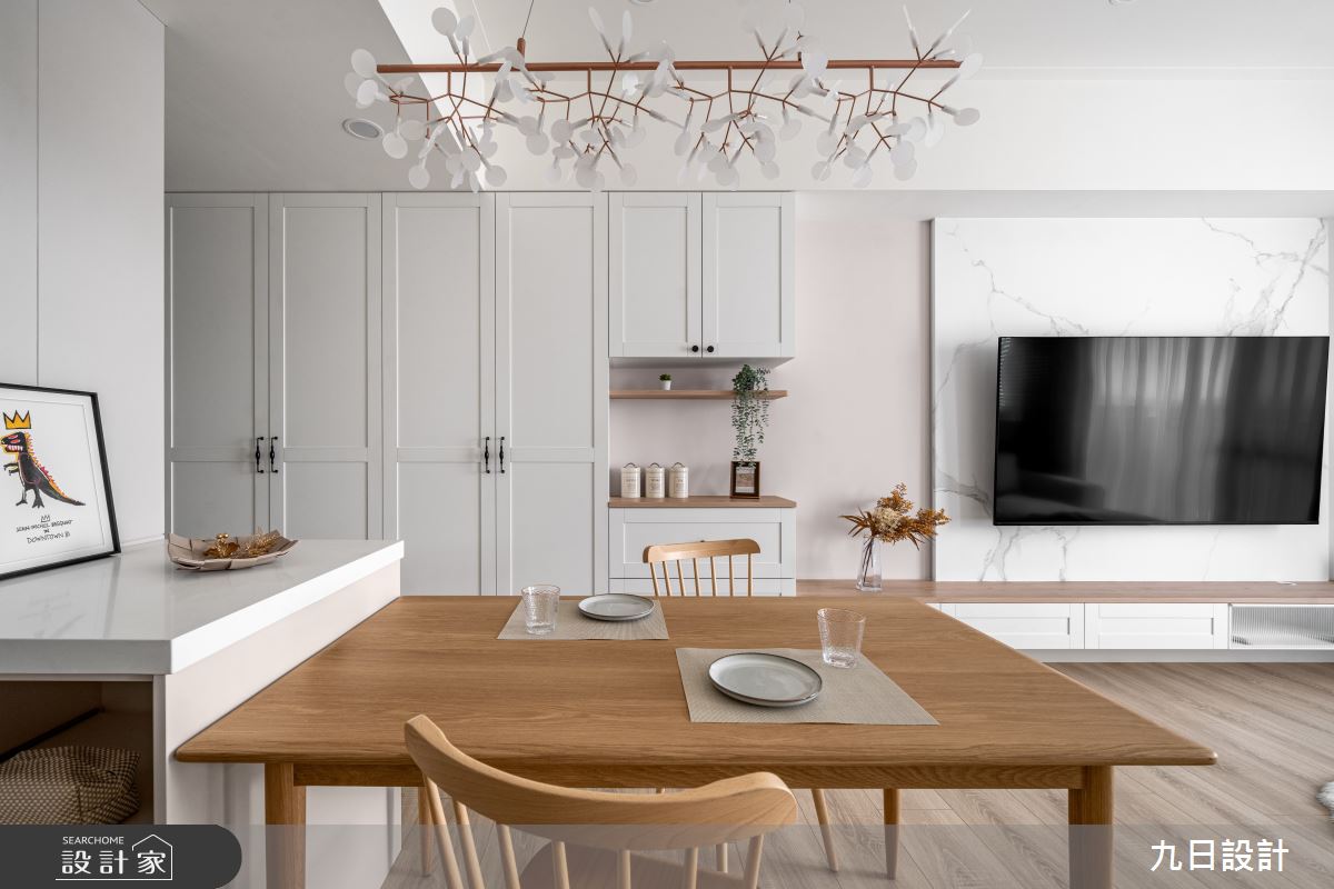 20坪新成屋(5年以下)＿美式混搭風餐廳案例圖片＿九日室內裝修設計＿九日_116之9