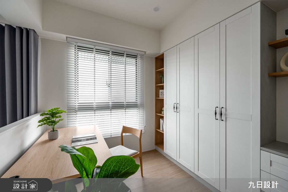 20坪新成屋(5年以下)＿美式混搭風書房案例圖片＿九日室內裝修設計＿九日_116之24