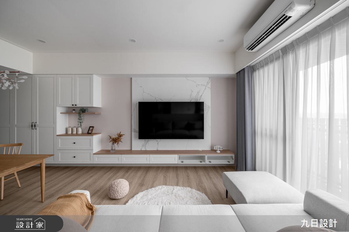 20坪新成屋(5年以下)＿美式混搭風客廳案例圖片＿九日室內裝修設計＿九日_116之26