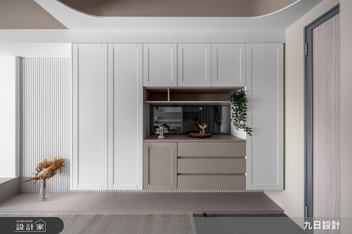 25坪新成屋(5年以下)＿現代混搭風玄關案例圖片＿九日室內裝修設計＿九日_117之2
