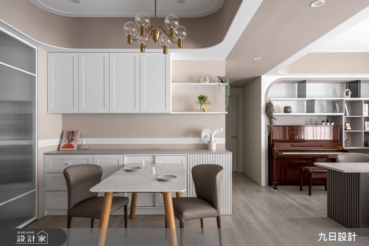 25坪新成屋(5年以下)＿現代混搭風餐廳案例圖片＿九日室內裝修設計＿九日_117之4
