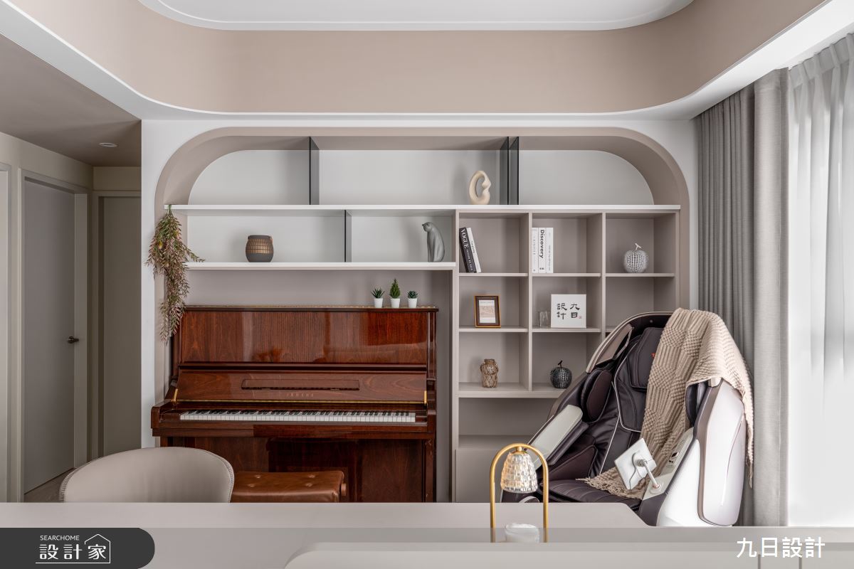 25坪新成屋(5年以下)＿現代混搭風書房案例圖片＿九日室內裝修設計＿九日_117之29