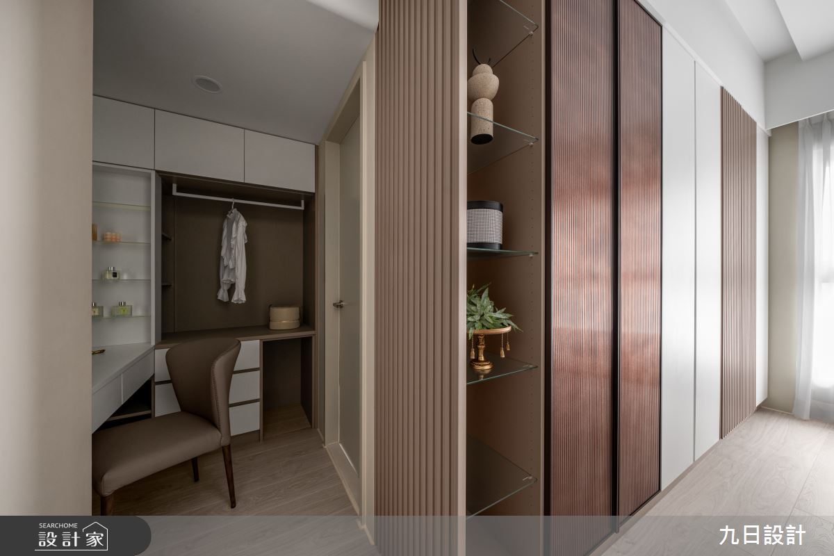 25坪新成屋(5年以下)＿現代混搭風臥室更衣間案例圖片＿九日室內裝修設計＿九日_117之34