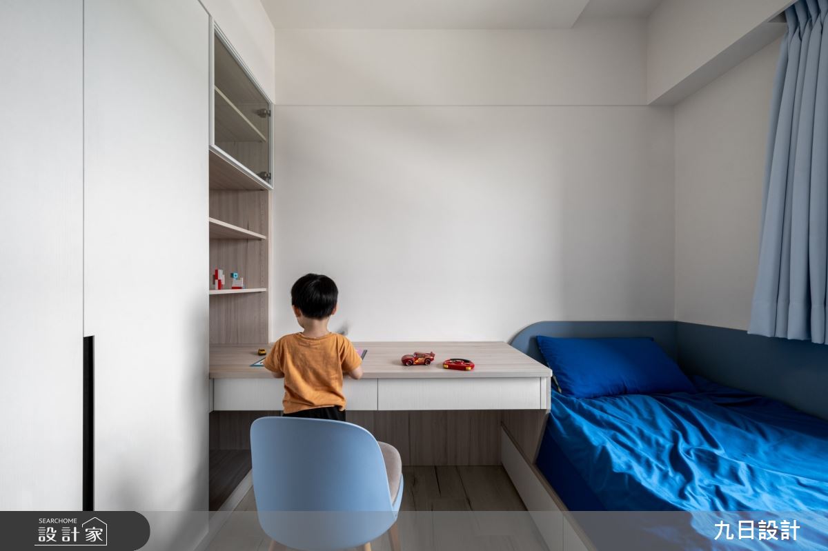 30坪新成屋(5年以下)＿北歐無印風臥室兒童房兒童房案例圖片＿九日室內裝修設計＿九日_118之33