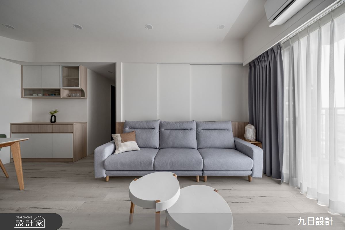 30坪新成屋(5年以下)＿北歐無印風客廳案例圖片＿九日室內裝修設計＿九日_118之25